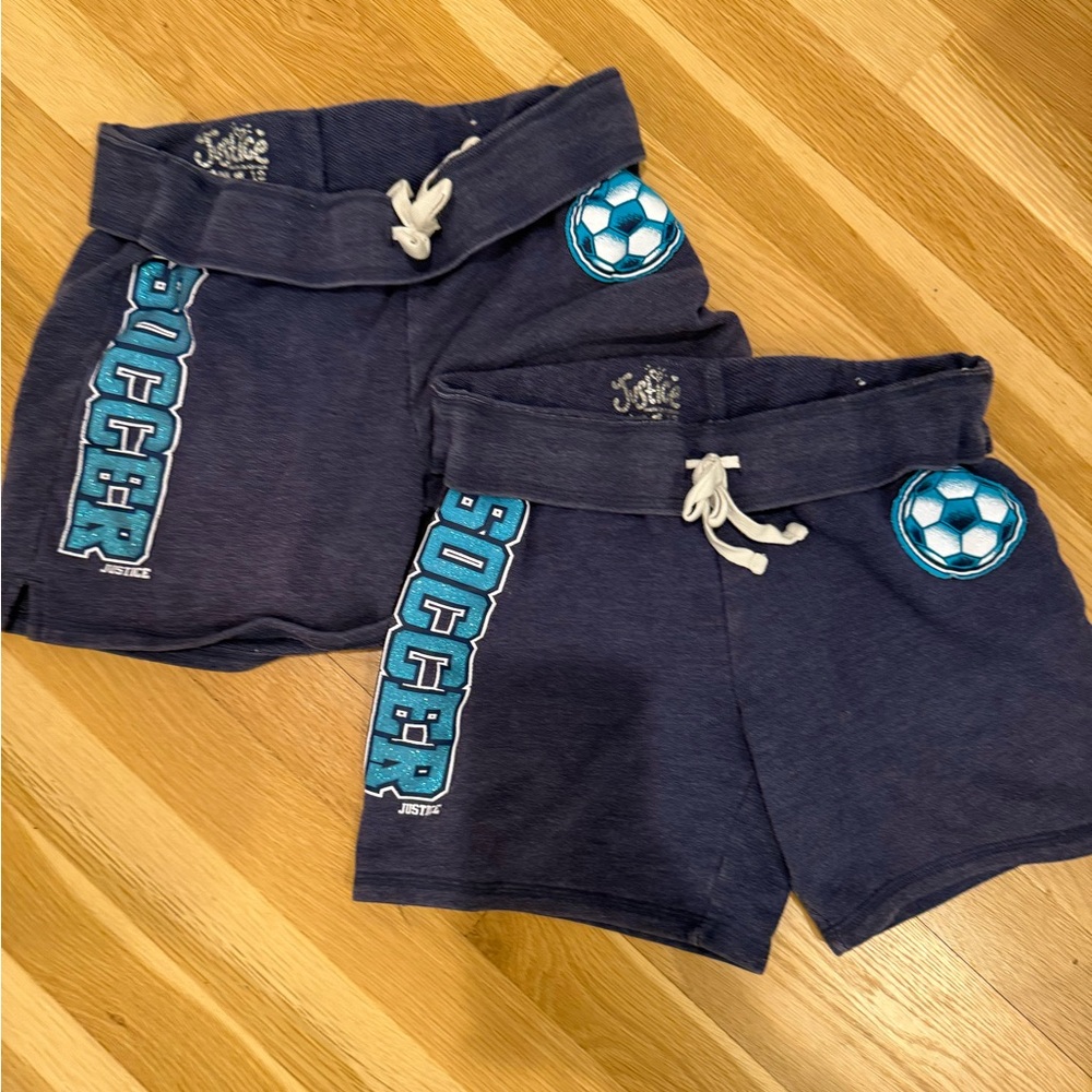 (2) Pair Justice Soccer Shorts